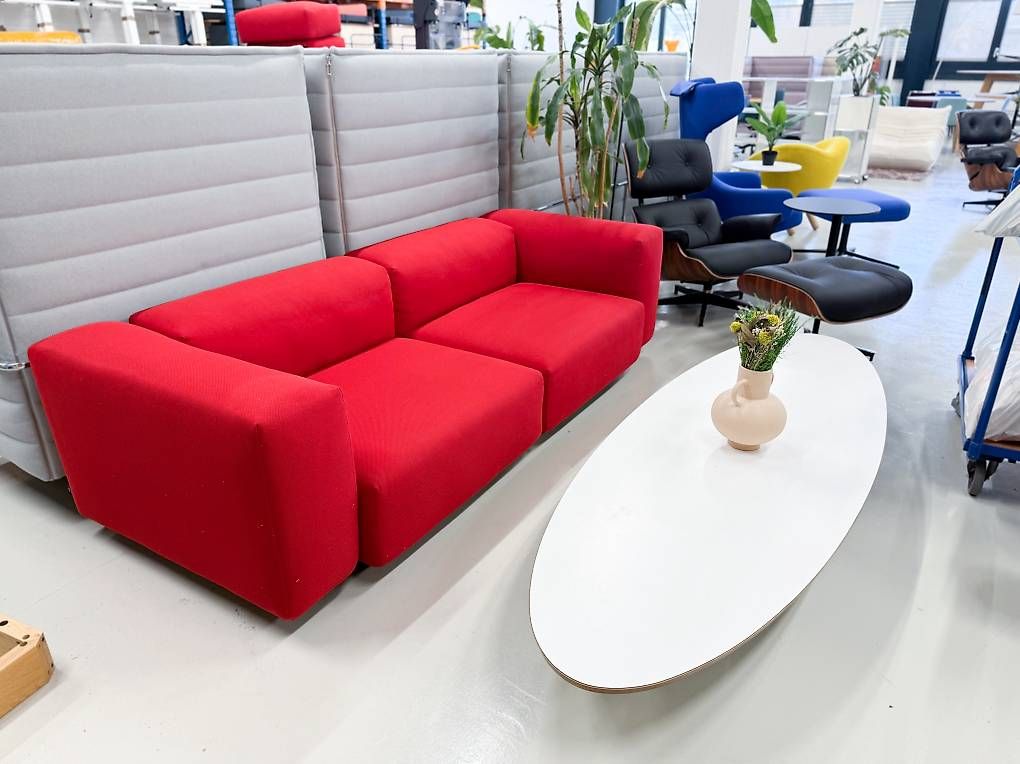 Divani: VITRA Modular Soft Sofa Rot – Usato da Basel venduto da used. 5