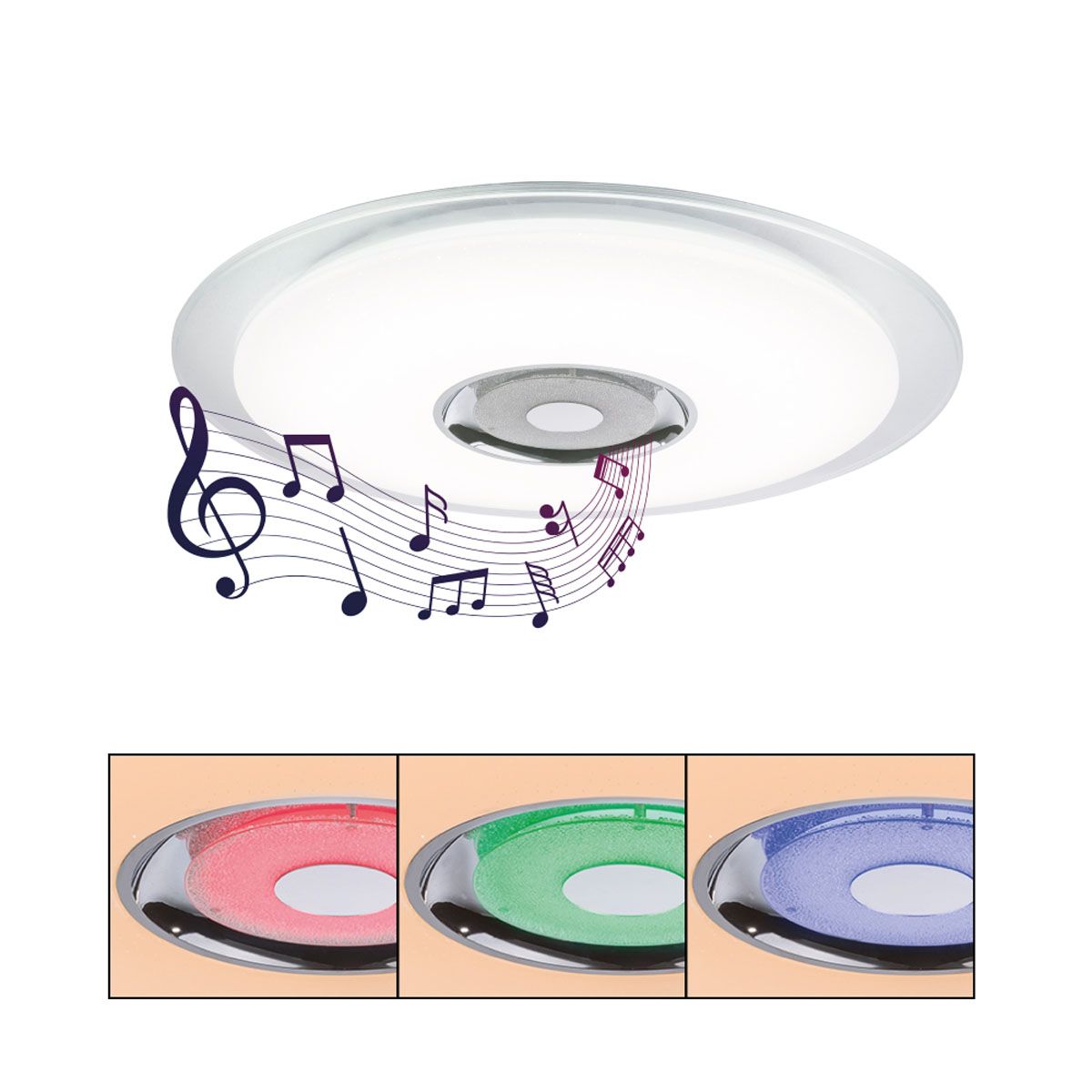 Lampadari & plafoniere: LED Deckenleuchte, RGBW, CCT, 60 cm Ø – Nuovo (secondo la descrizione) da Kreuzlingen venduto da Smart-Light
