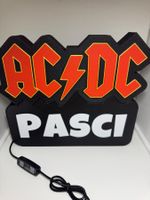 Lightbox lampe led Blanc et RGB ACDC Personnalisable