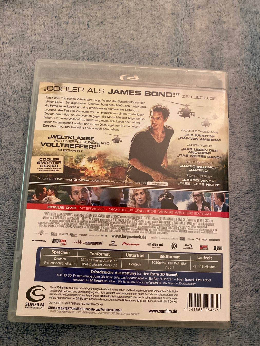 Tutti i DVDs: Largo Winch ll Blu-ray/ 3D + 2D – Usato da Dübendorf venduto da GinaGiulia 1