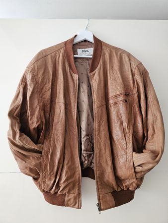 Lederjacke PKZ braun Grösse 48 gebrauchter Zustand
