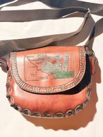 Vintage Italienische Leder Handtasche - Einzigartig!
