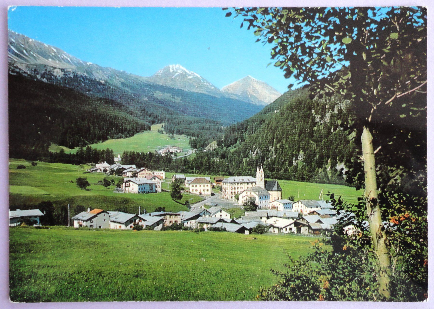 Ansichtskarten: Sta. Maria, Val Müstair – Gebraucht aus Fétigny von Billy2miny