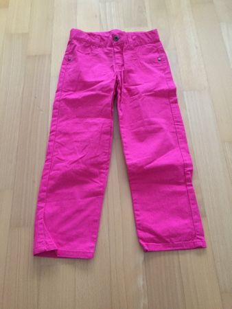 Hosen pink mit verstellbarem Hosenbund