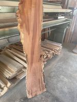 Kirscbaum  -  Brett   gehobelt  mit Baumkanten    Klotzbrett
