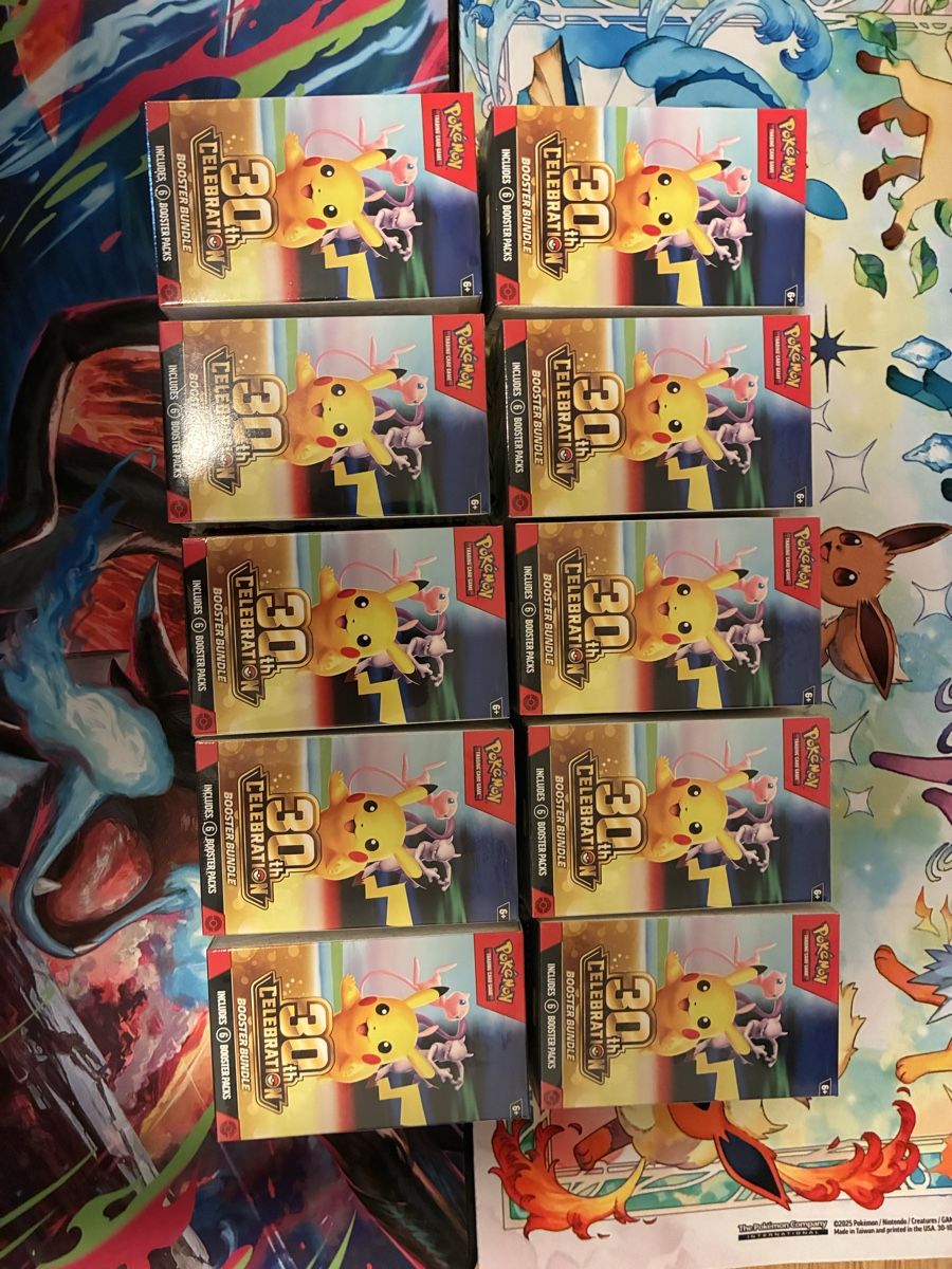 Pokémon Sammelbilder & Trading cards: Pokemon 30th Celebration Booster Bundle 10x - EN – Neu (gemäss Beschreibung) aus Männedorf von mutschellen8