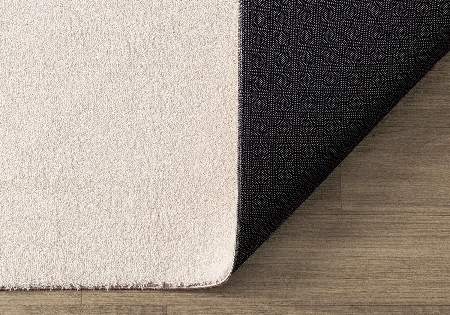 Tapis: Moderner flauschiger Kurzflor Teppich Super Soft Beige – Neuf avec emballage d'origine à Schaffhausen par smarastore 4