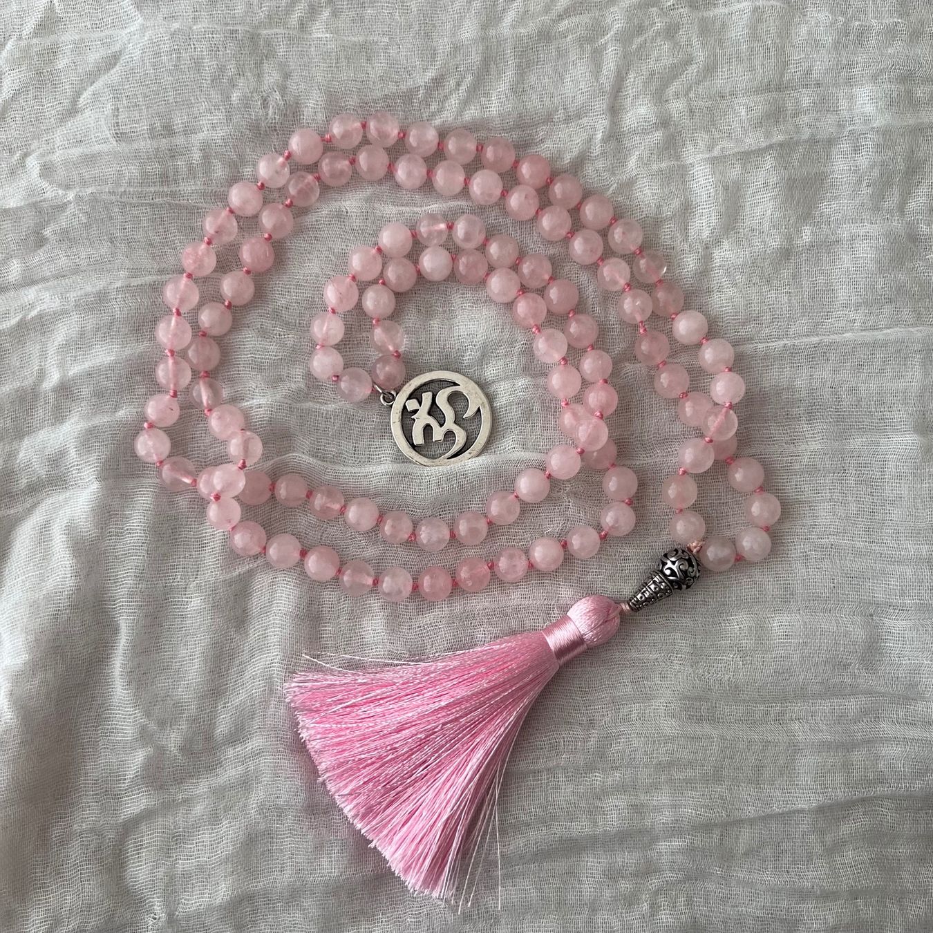 Colliers: Mala quartz rose – Neuf avec emballage d'origine à Pully par sunaddict 2
