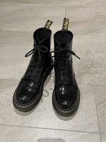 Dr. Martens schwarz Lack Gr. 39
