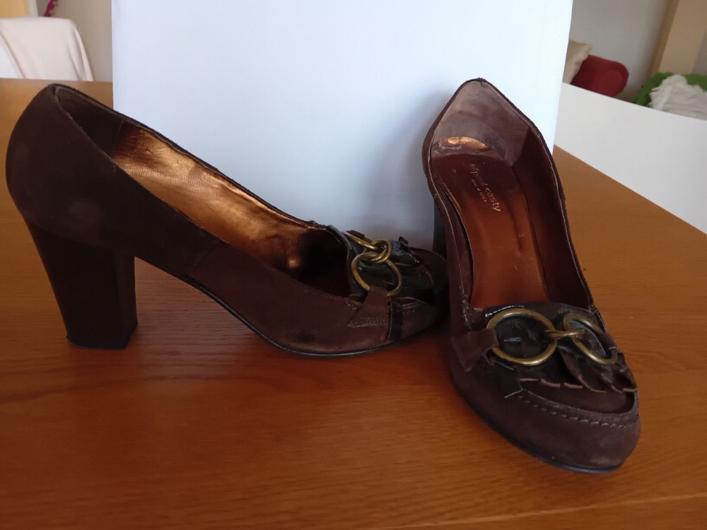 Brown shoes high heels (Gebraucht) in Zürich für CHF 20 – mit