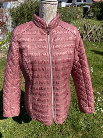 Damen Steppjacke M L 40 altrosa Übergang jacke nr 94