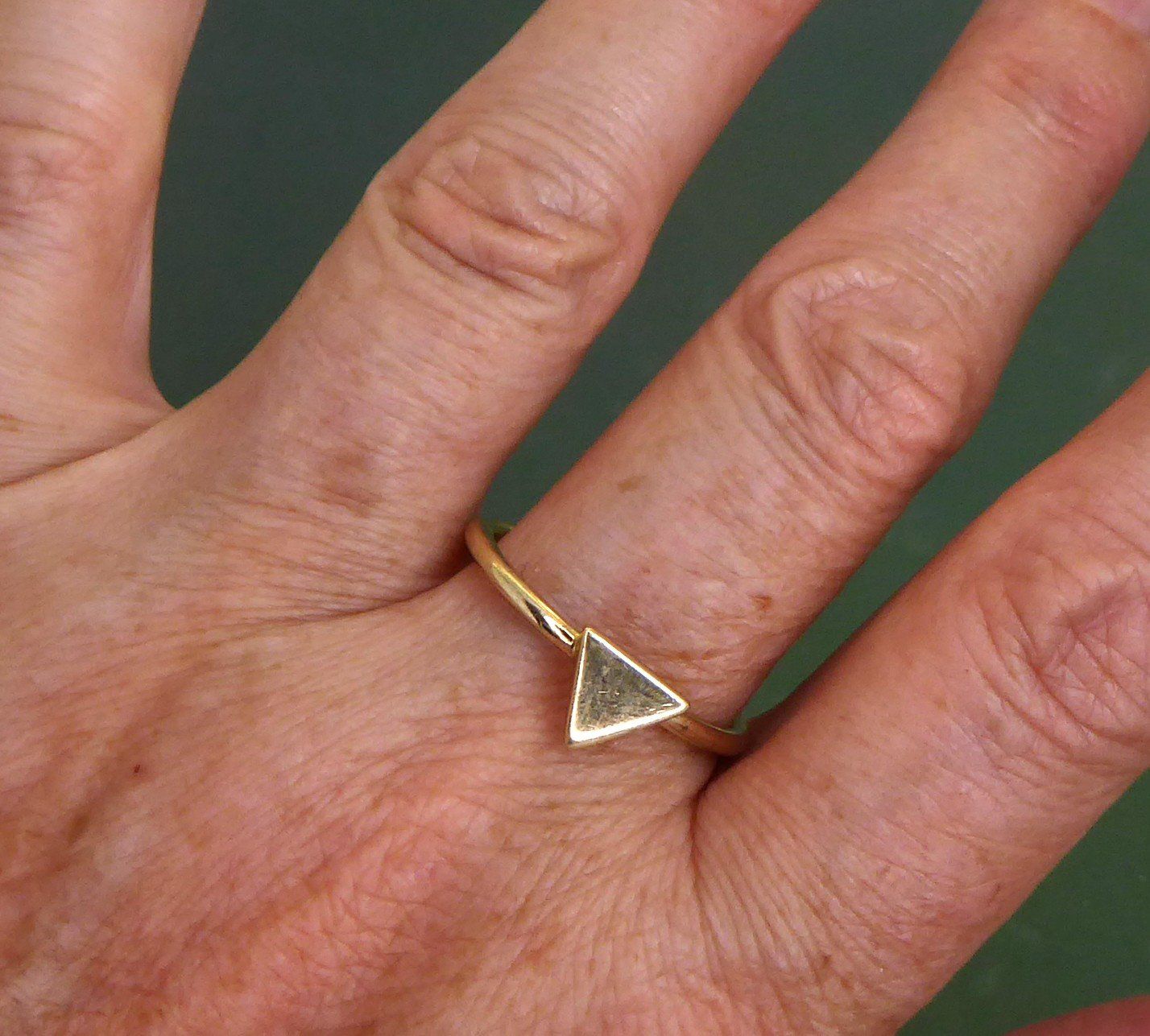 Anelli: Ring 925 Silber mit leichter Vergoldung – Usato da Muri AG venduto da silvermouse007
