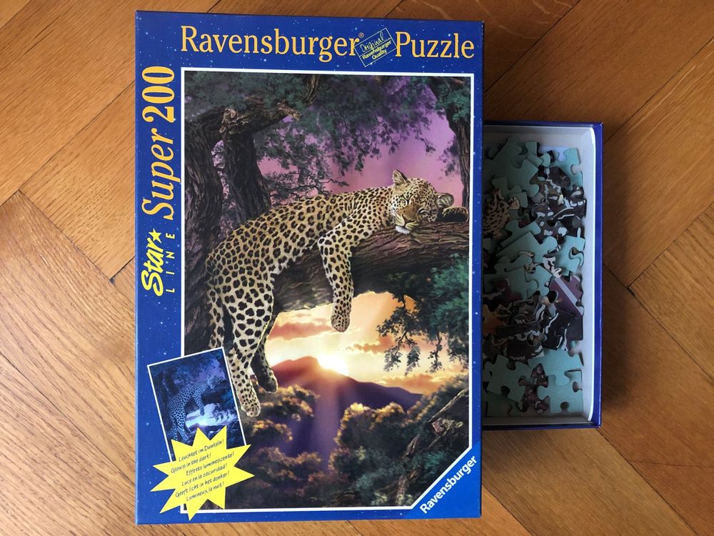 RAVENSBURGER PUZZLE STAR Line 1000 Teile 50x70cm Vicky & Scotty in New