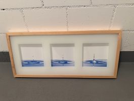IKEA Erikslund Bild mit  Holzrahmen guter Zustand
