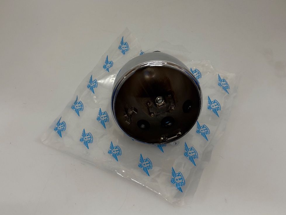 Puch Mofas: Eierlampengehäuse Chrom neu – Neu und originalverpackt aus Hallau von mofaplus 1