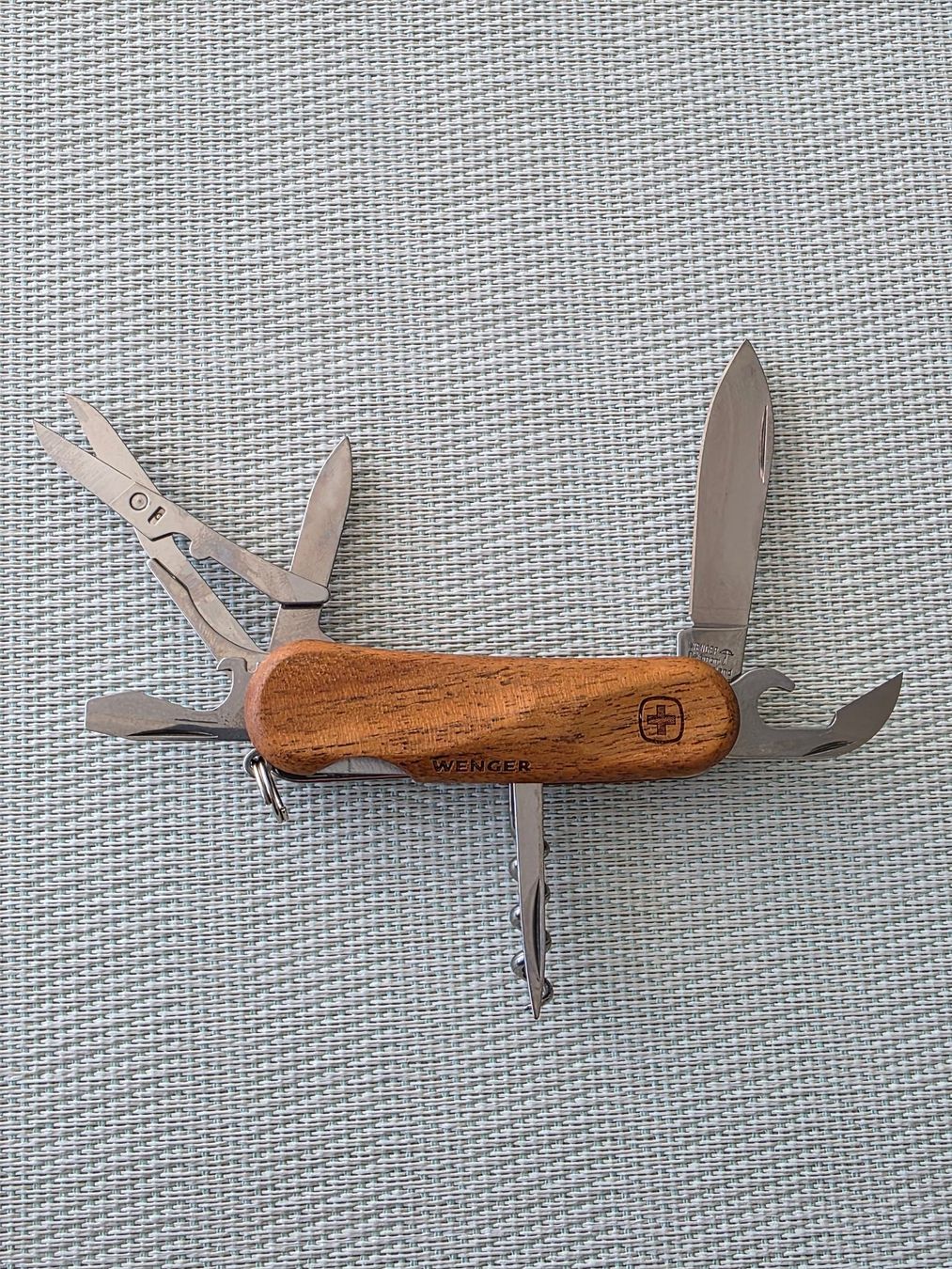 Wenger Coltelli tascabile: Sackmesser - Wenger EvoWood 14 – Nuovo (secondo la descrizione) da Kaiseraugst venduto da Haubitz60
