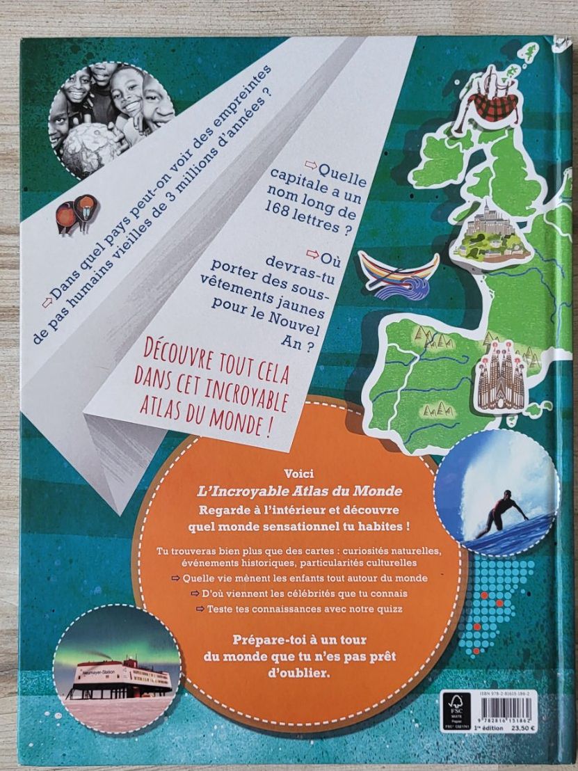 Libri: Livre - Atlas du monde – Usato da Sembrancher venduto da Jbc71 1