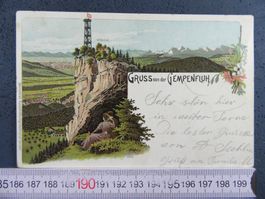 GRUSS VON DER GEMPENFLUH GEMPEN SO AK 1904