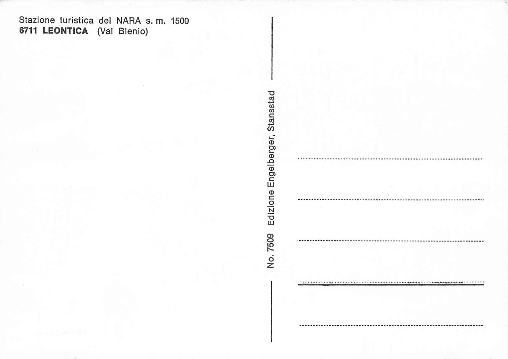 Cartoline postali: Nara Leontica valle di blenio – Usato da Biasca venduto da Blenio71 1