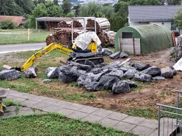 6 t Balmholz Vorlagesteine 80-200 kg