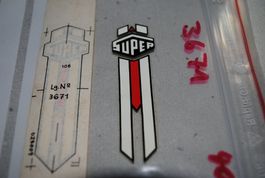 Mofa Aufkleber SUPER Steuerkopfemblem 3671 Zündapp Kleber