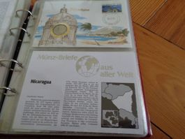 Münzbrief Nicaragua