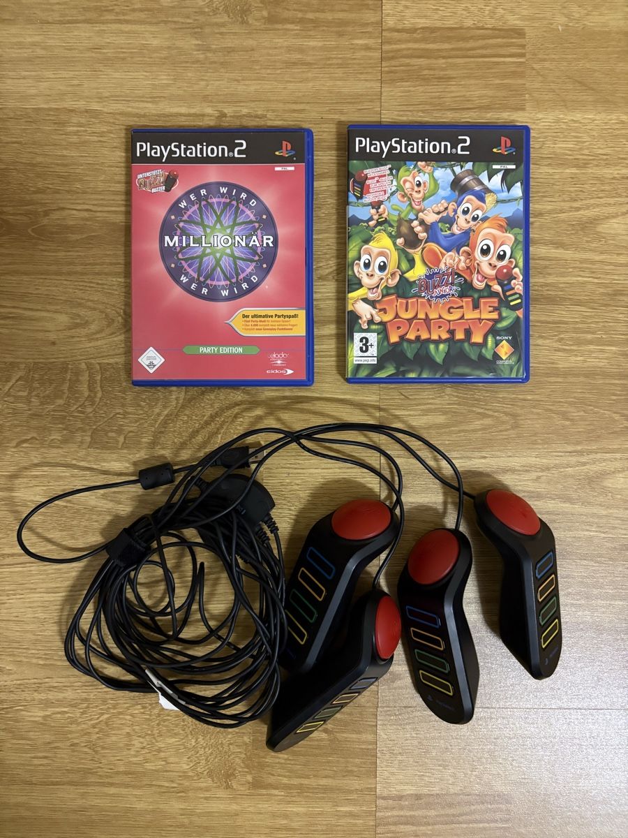 Controller: BUZZ Set Ps2 Playstation Playstation 2 – Gebraucht aus Mettmenstetten von ale.milan.21