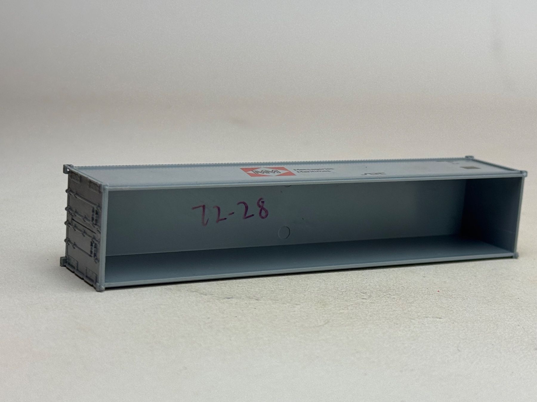 Modellini di ferrovie: EB- 40 Ft. Container MM silbern – Usato da Elm venduto da Wikmtz 2