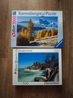 1 Puzzle 1000 Teile, 1Puzzle 500 Teile