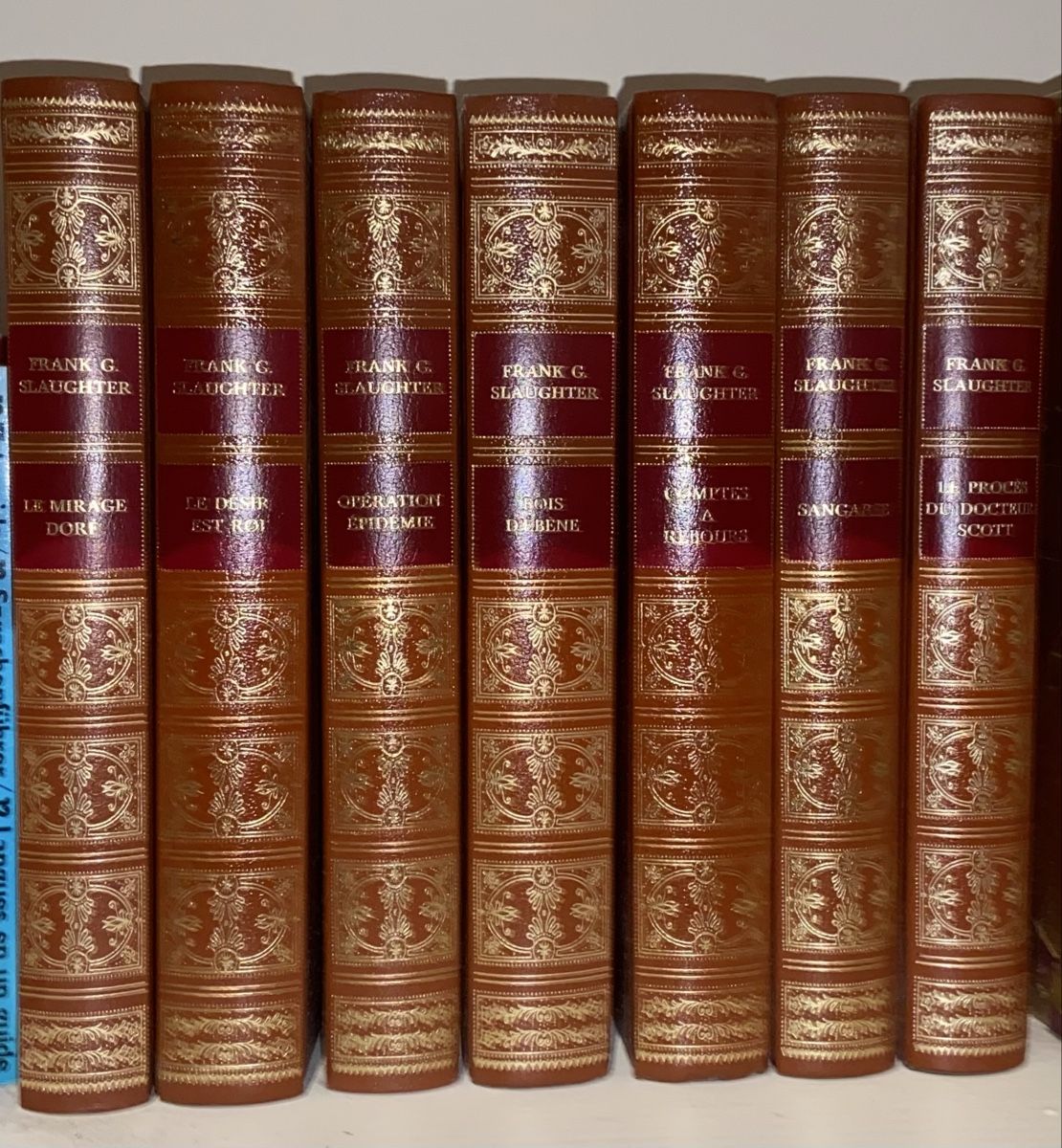 Libri: Collection FRANK . G . SLAUGHTER – Usato da Biel/Bienne venduto da PhiBa2000