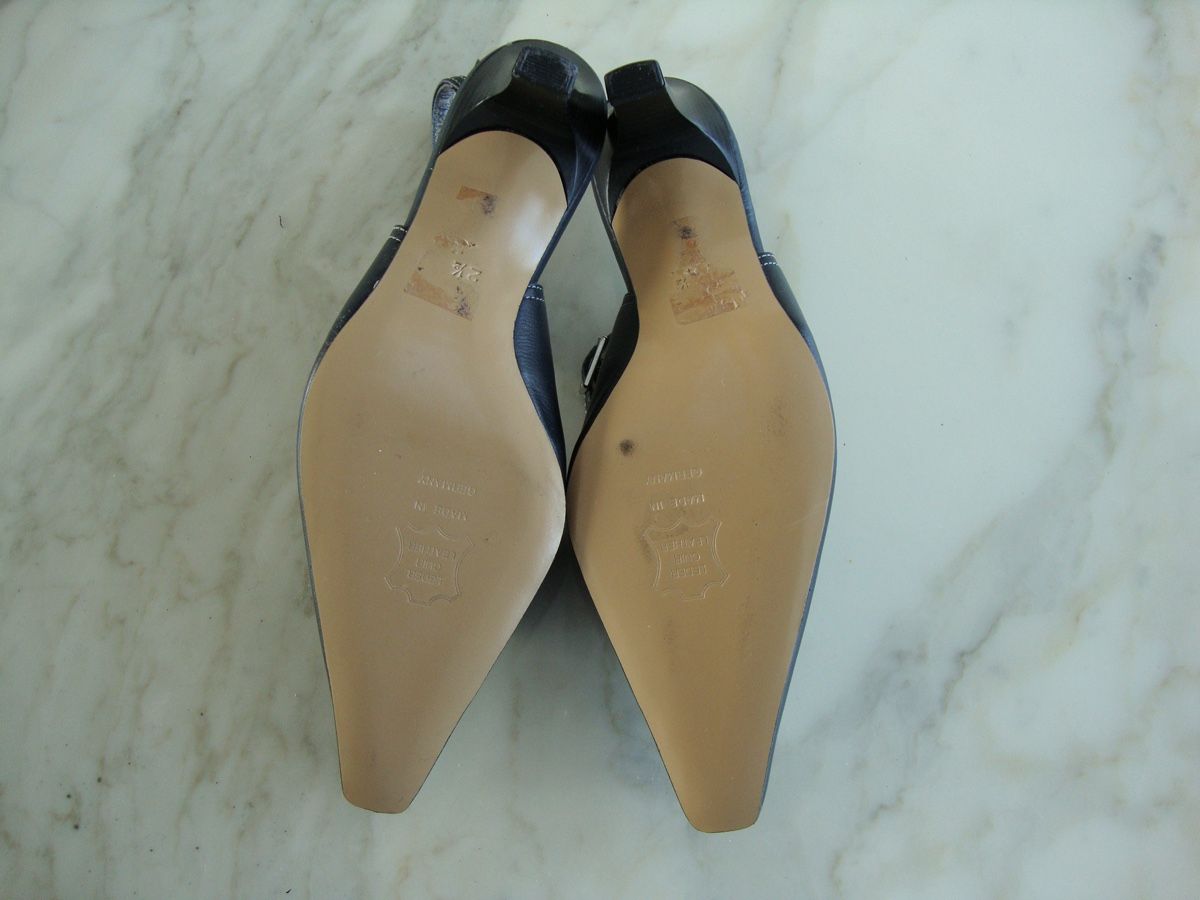 Kaiser Scarpe da donna: Slingpumps 35 dunkelblau – Nuovo (secondo la descrizione) da Zürich venduto da Senga05 3