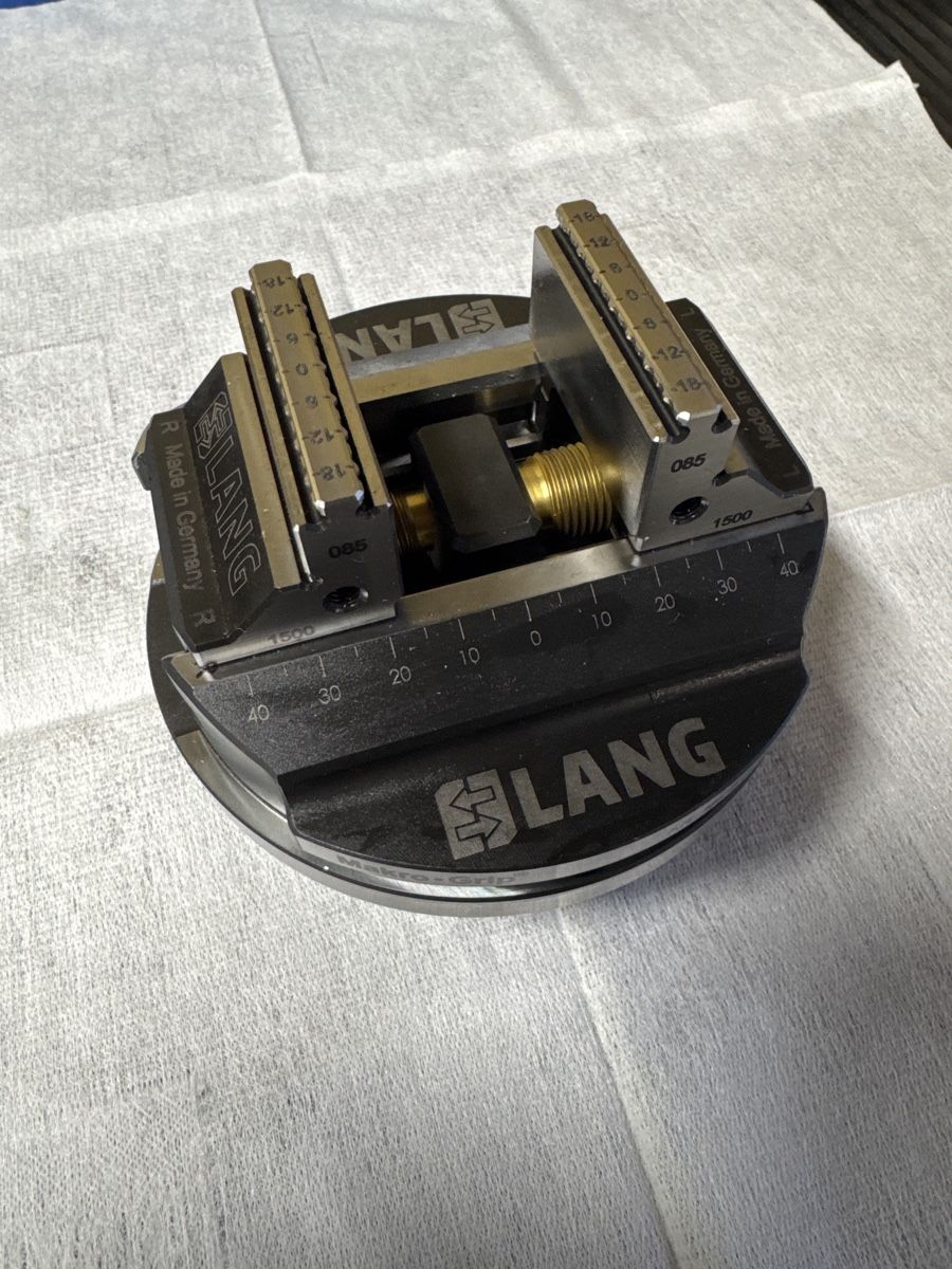 Tutti gli attrezzi: Zentrumspanner Schraubstock Lang Technik Haubex CNC Maschine – Nuovo e nell'imballaggio originale da Titterten venduto da WalliserEngineering 2