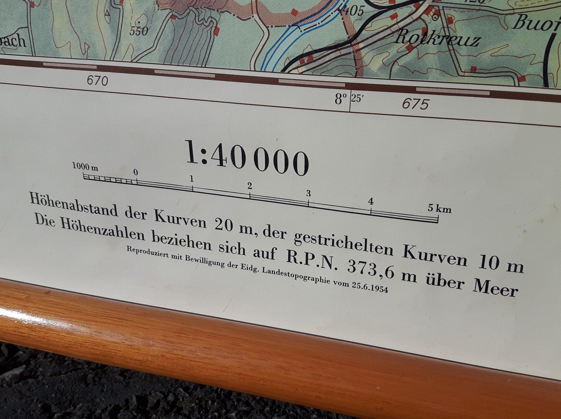 Cartine & Atlanti: Schulwandkarte KANTON AARGAU – Usato da Zürich venduto da brinkosos 4