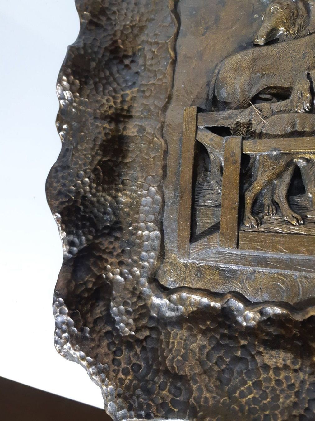Skulpturen & Statuen: Bronze Hundeplatte – Gebraucht aus Grindelwald von carro5 2