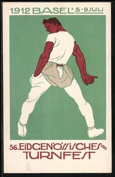 Cartes postales: Basel, 56. Eidgenössisches Turnfest 191 – D'occasion à Berlin par bartko-reher