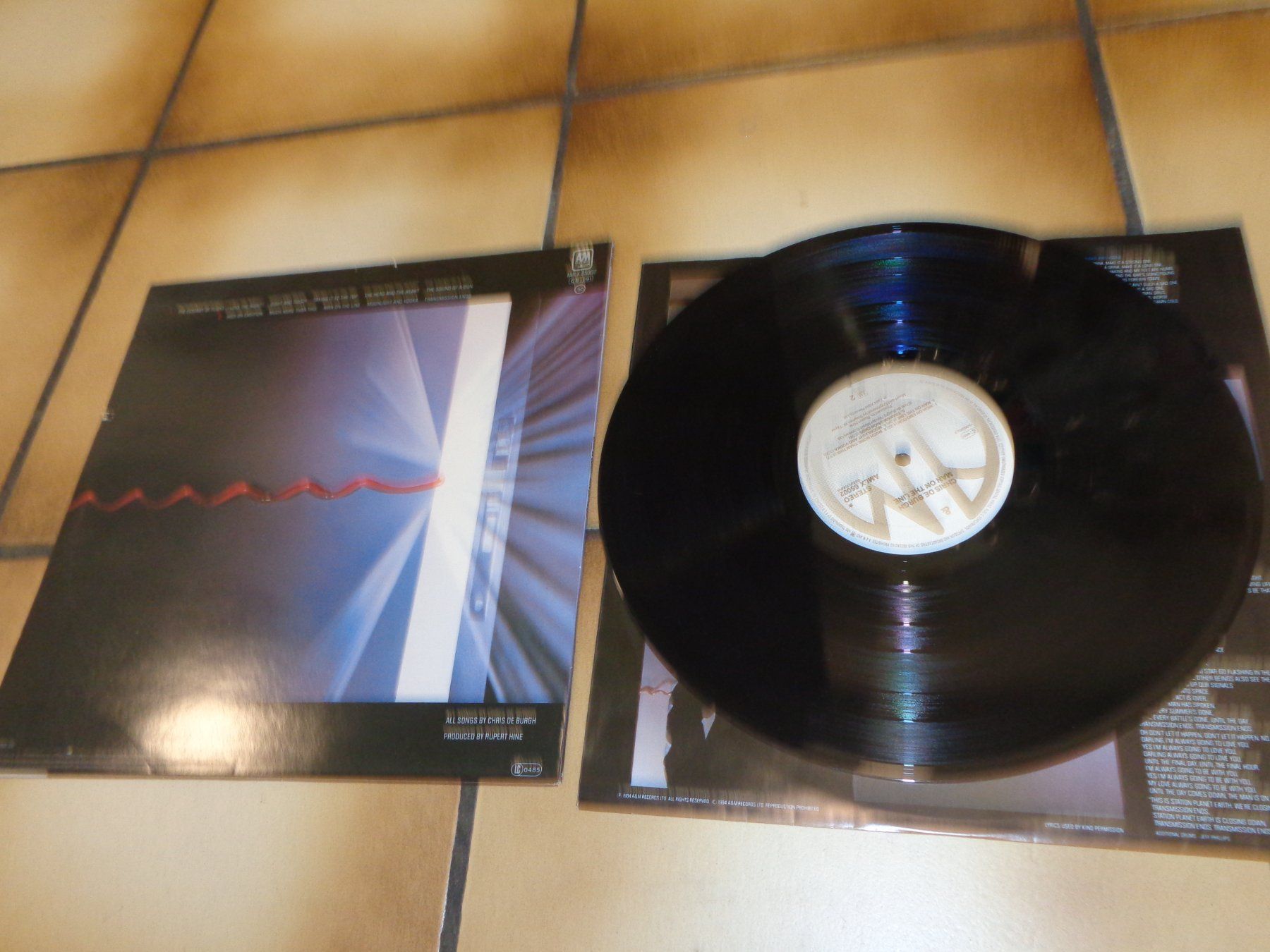 Dischi in vinile: Chris de Burgh - Man on the Line LP – Usato da Olten venduto da Disc-Ausverkauf 1