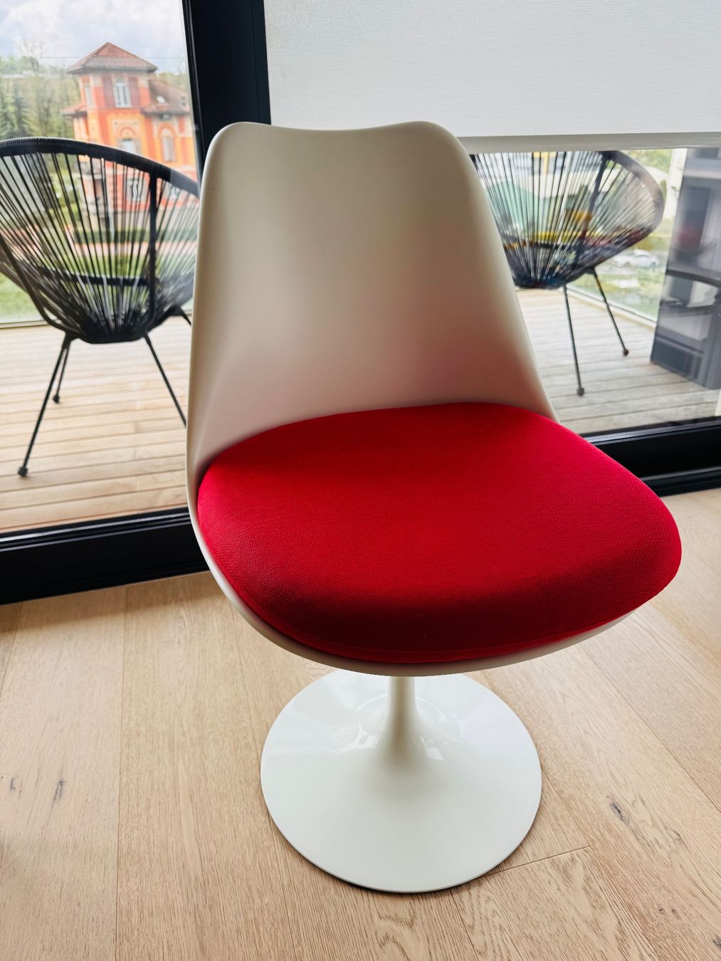 Tulip Sedie: Tulip chair Knoll – Usato da Massagno venduto da cha_gkq7