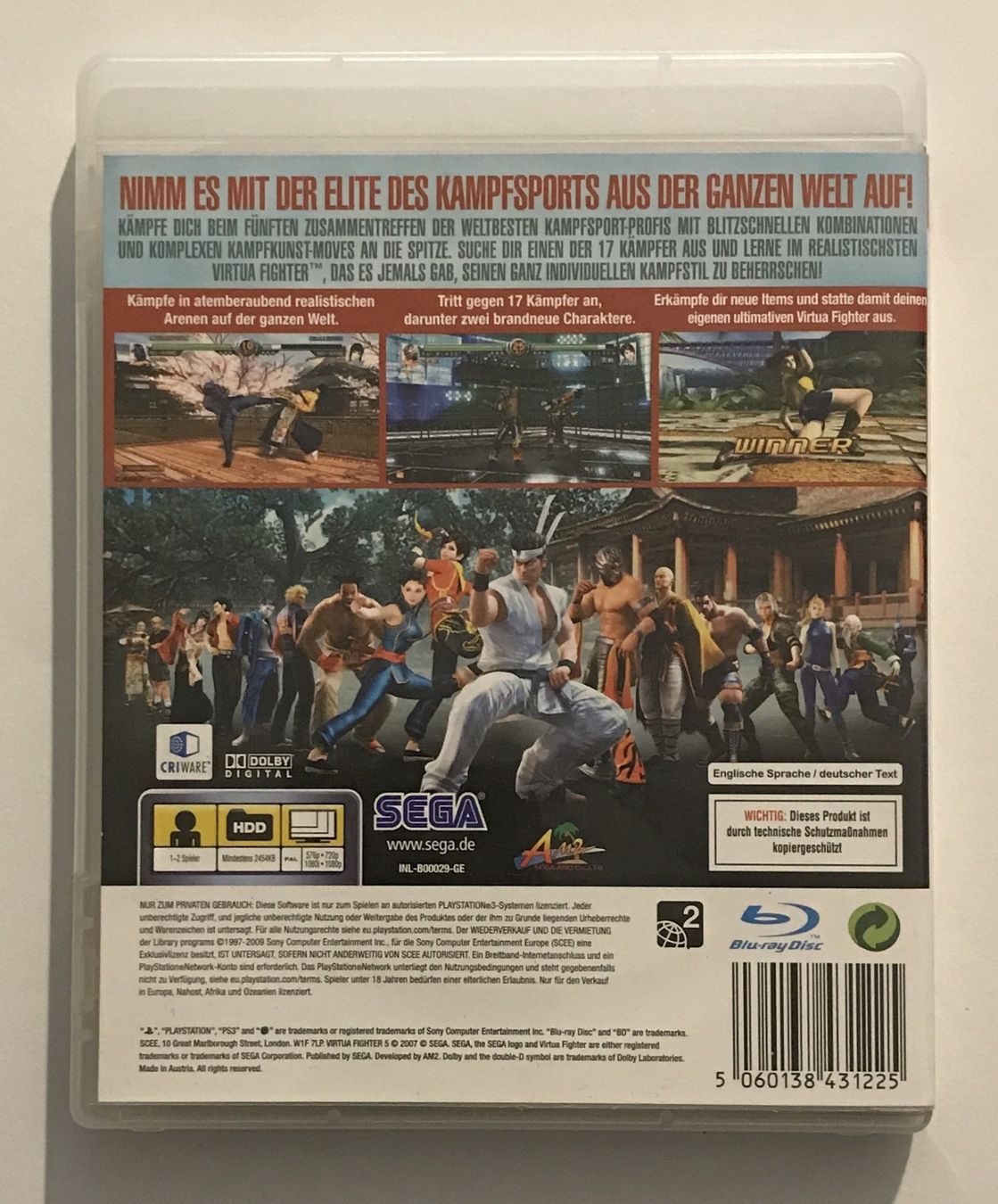 Spiele: PS3 - Virtua Fighter 5 – Gebraucht aus Allschwil von Bullach 2