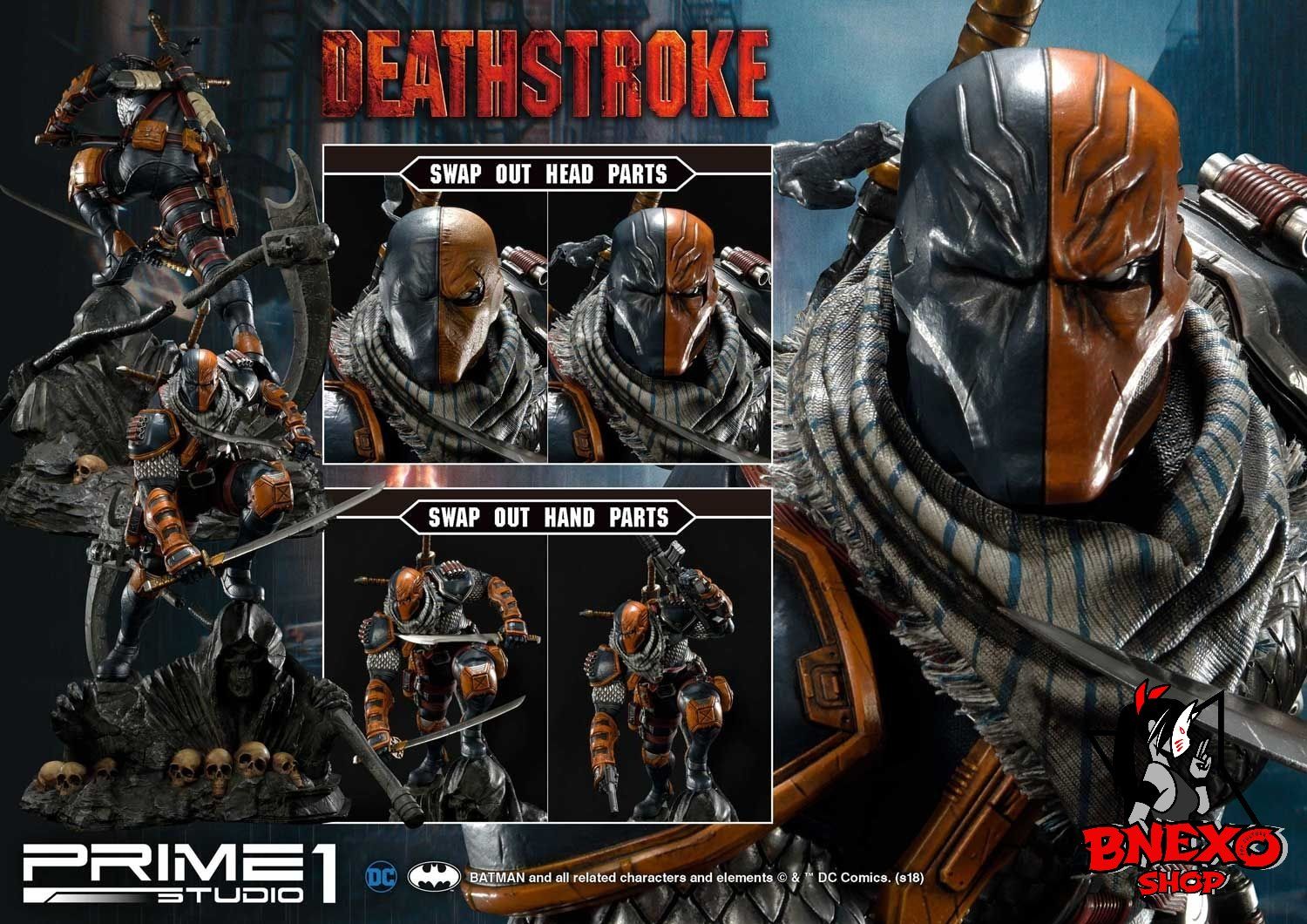 Statuette: Prime 1 Studio – Deathstroke 1/3 – Nuovo (secondo la descrizione) da La Chaux-de-Fonds venduto da Bnexo_Shop 3