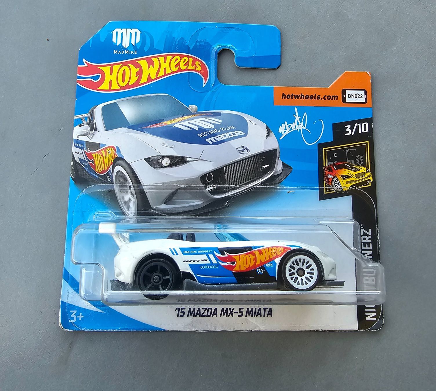 Hot Wheels Modellautos: Hotwheels Mazda MX5 Miata 2015 MadMike – Neu und originalverpackt aus Saxonne (Ayent) von