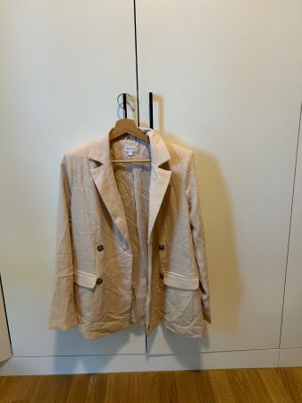 Blazer Song of Style kariert beige Grösse XS neuwertig