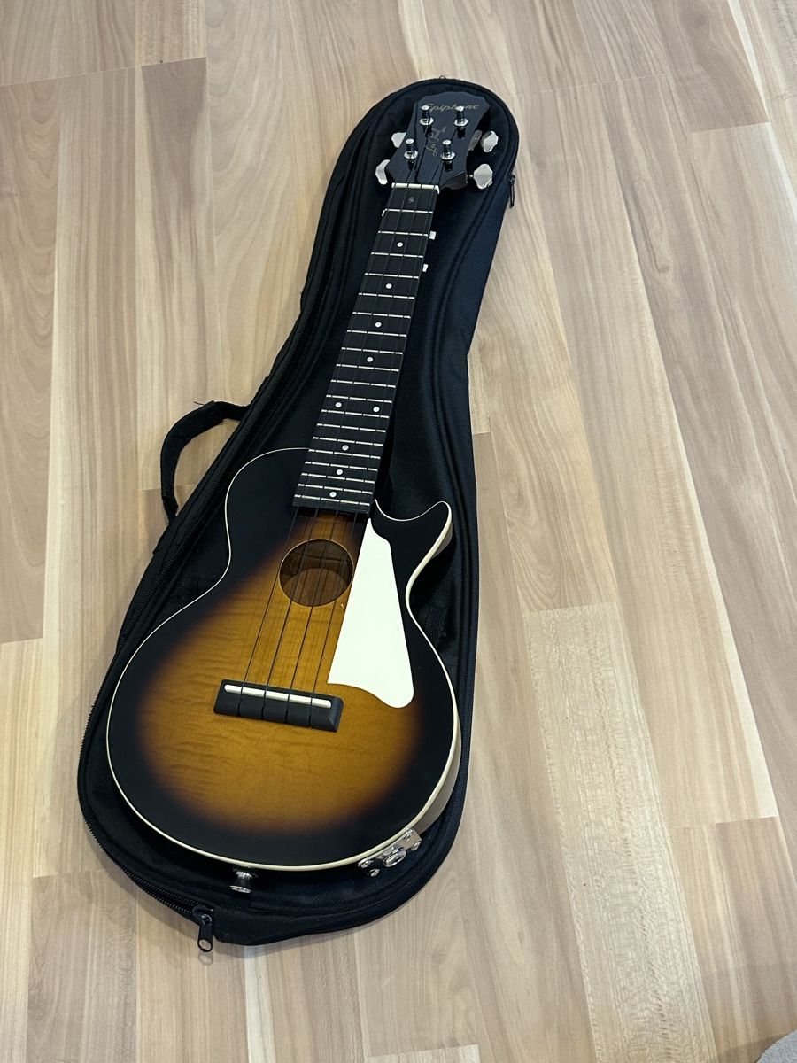 Epiphone Strumenti musicali: Epiphone Les Paul Ukulele inkl. Tasche – Usato da Triesen venduto da zeysel 5