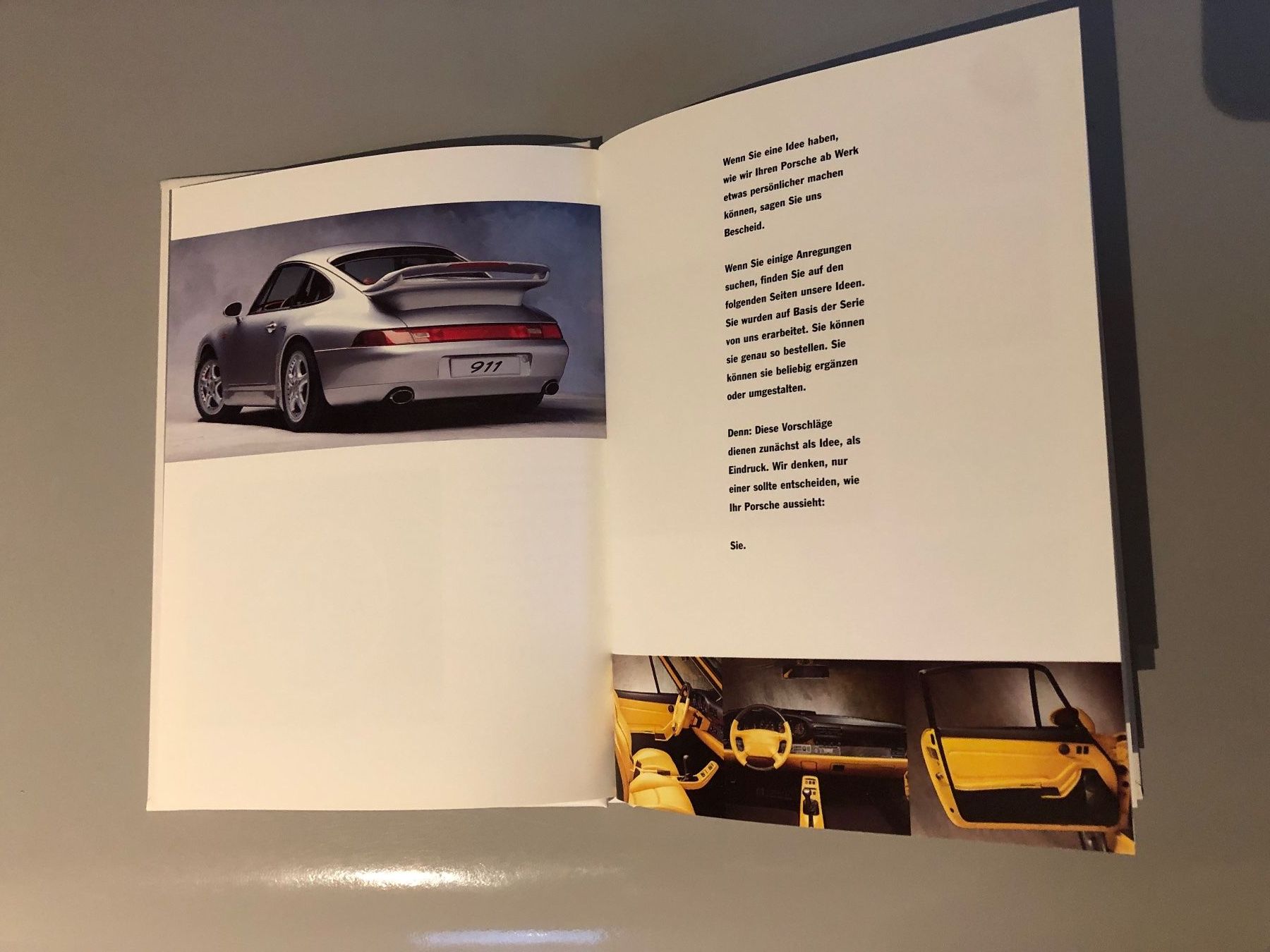 Porsche Documenti: Porsche 993 Hardcover Prospekt Exclusive – Nuovo (secondo la descrizione) da Oberweningen venduto da Jelo 2