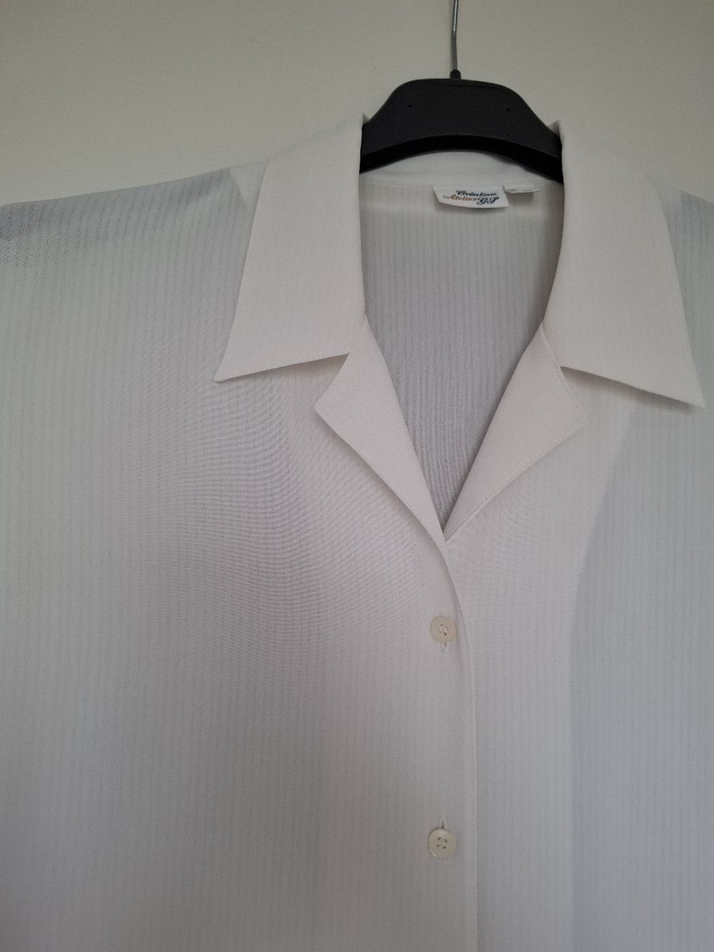 Blusen: Chemisier blanc Vintage – Neu (gemäss Beschreibung) aus La Tour-de-Peilz von Marin_nette 2