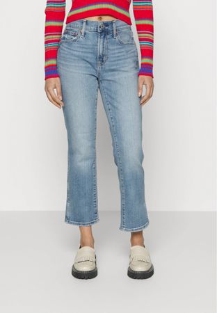 GAP Petite: VINTAGE SLIM SPLIT HEM - Slim fit jeans - light