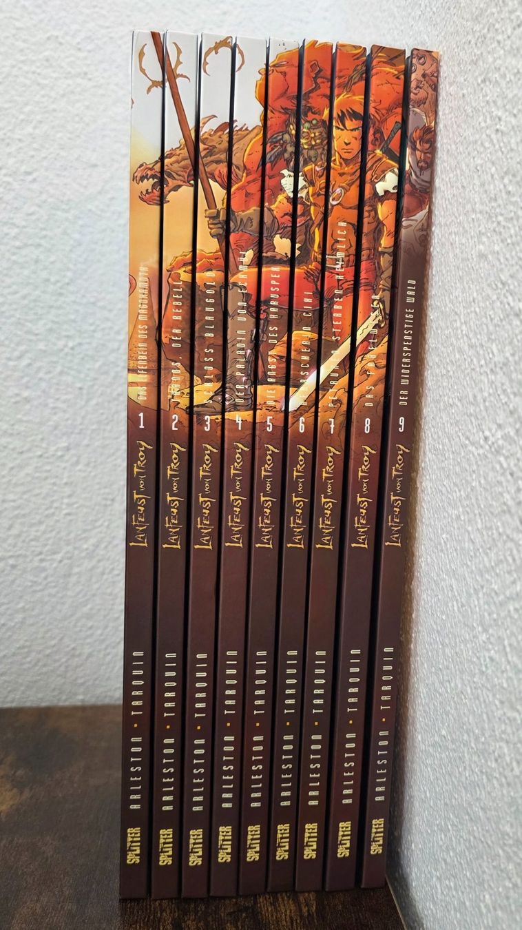 Fumetti: Lanfeust von Troy Comic-Serie 1-9 | Splitter Hardcover – Usato da Hildisrieden venduto da d.grueter 1