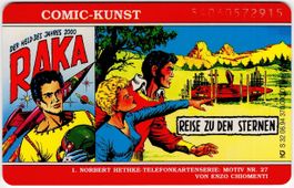 RAKA - ungebrauchte Hethke Telefonkarte aus Deutschland