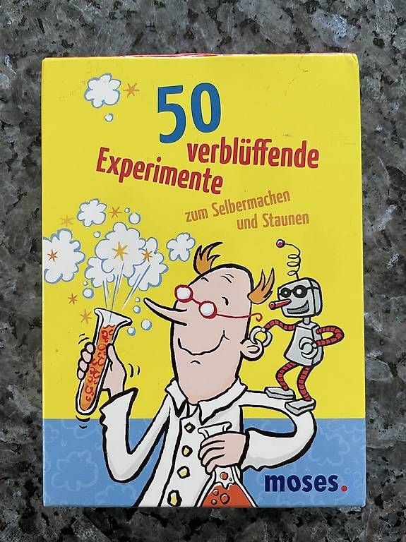 Spiele: 50 Experimente zum Selbermachen, ab 8 Jahren – Gebraucht aus Möriken AG von nipamijule