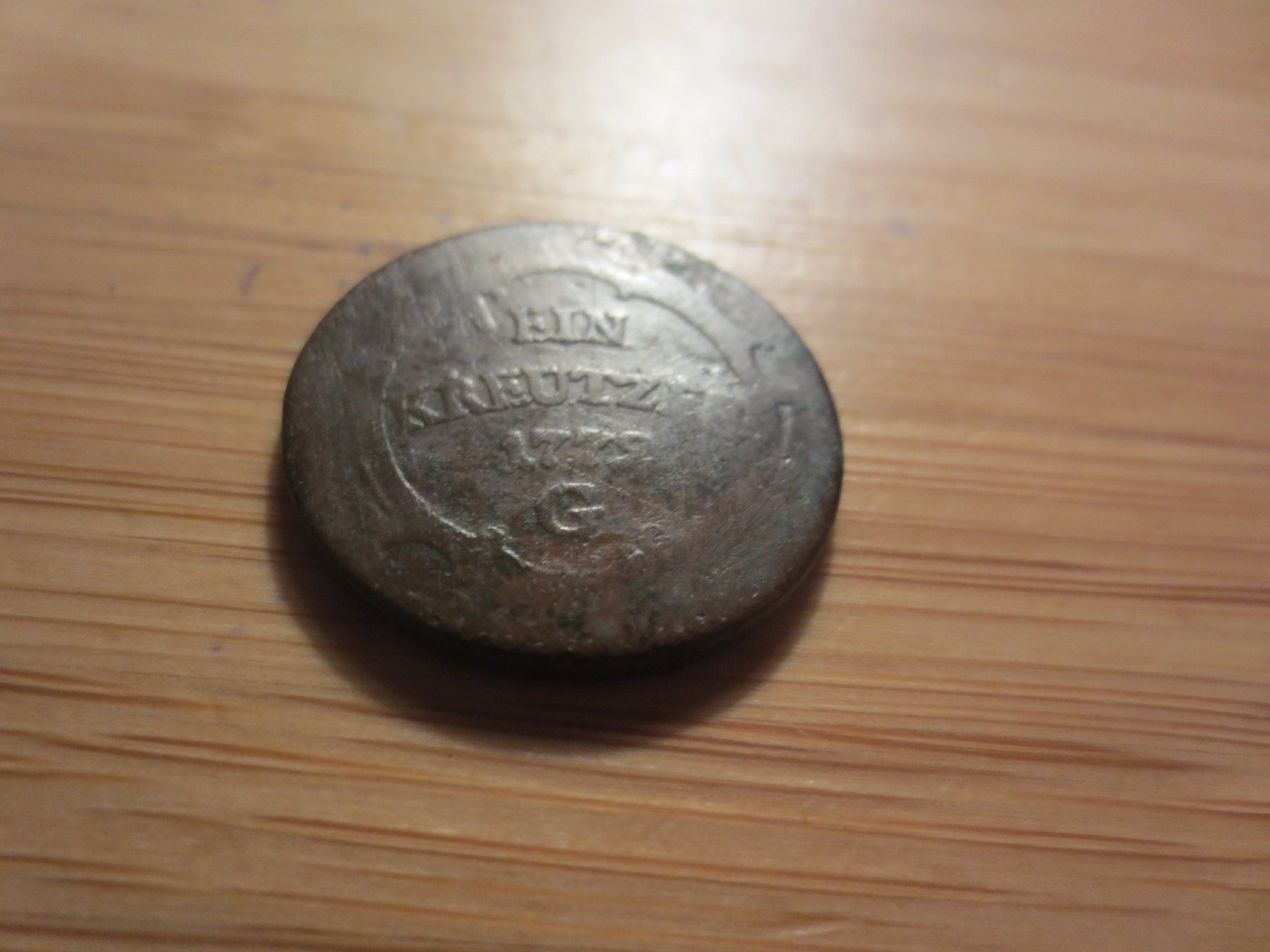Tutti le monete: Münze Austria 1779 - 1 Kreuzer – Usato da Weier im Emmental venduto da waefler03