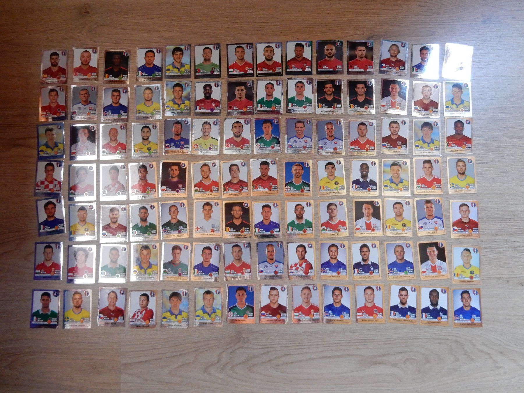 Panini Sammelbilder & Trading cards: Panini EM 2016 98 Stk. – Gebraucht aus Schangnau von mandige